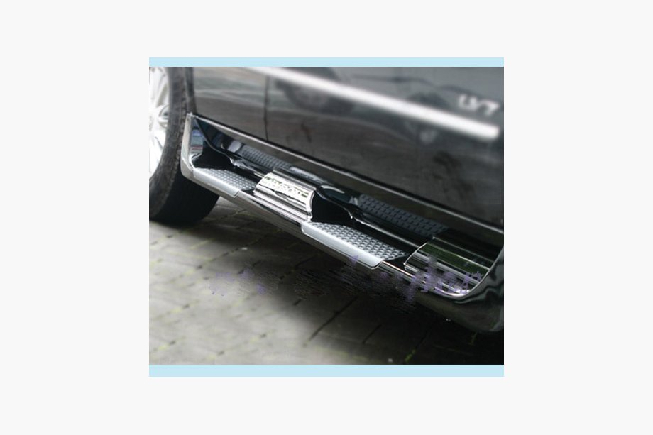 SsangYong Action 2005-2018 Seitliche Trittbretter Kunststoff S002 (Kunststoff) Foto 1