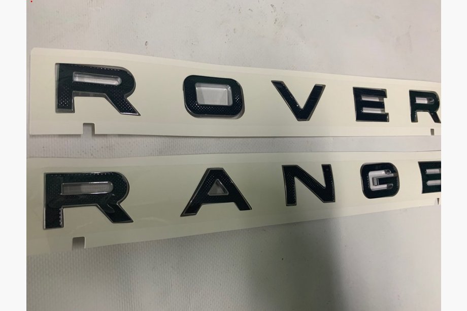 Range Rover III L322 2002-2012 Schriftzug Schwarzer Punkt (Typ-1) Image