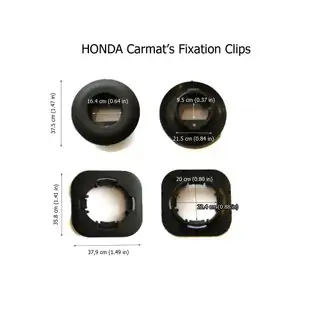 Befestigungsclip Honda oval (neu)