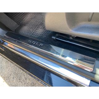 Einstiegsleisten Innenteil Abdeckungen (2 Stk., Edelstahl) Volkswagen Golf 6 2008-2014 Foto 1