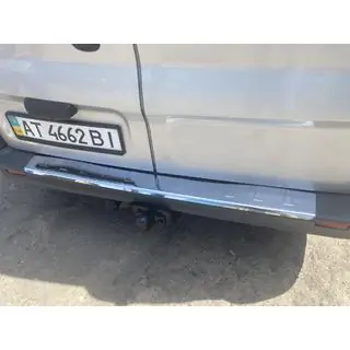 Heckstoßstangenabdeckung Carmos V1 Edelstahl Foto 1