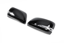 Lexus LX570/450d 2008-2022 Spiegelabdeckungen mit Blinker Schwarz Foto 1