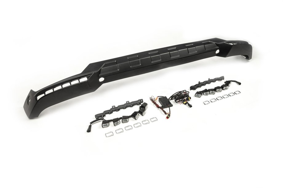 Mercedes G class W463 1990-2018 BRBS Frontstoßstangen-Lippe mit LED Foto 3