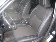 Toyota Rav 4 2006-2013 Autositzbezüge (Kunstleder↗Stoff, Premium) Foto 1