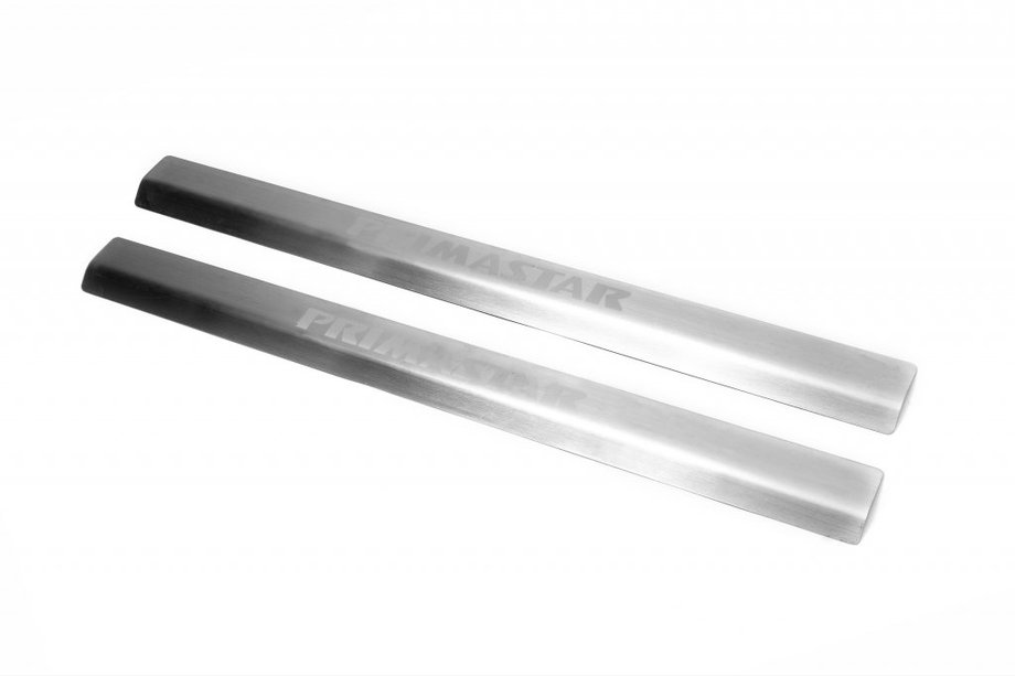 Nissan Primastar 2002-2014 Einstiegsleisten Laser-Style (2 Stk, Stahl) Image