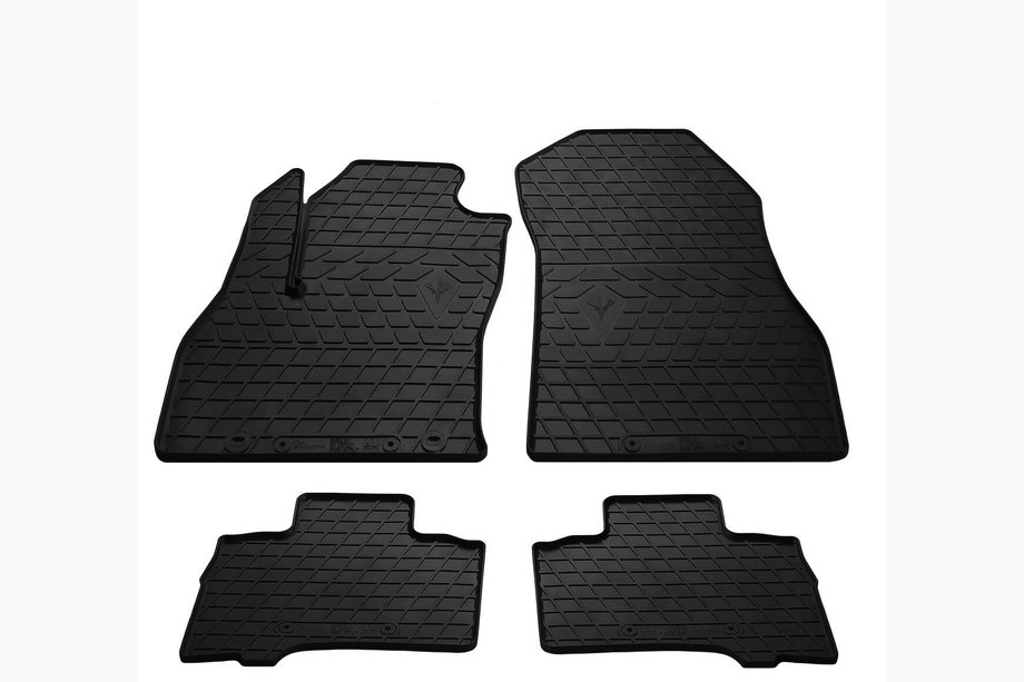 Citroen Nemo 2007-2017 Gummimatten (Stingray) 4 Stk, Premium - geruchsfreie Gummimatten Image