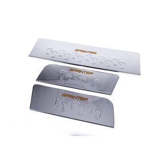 Einstiegsleisten innen Carmos V2 (3 Stk, Edelstahl) Mercedes Sprinter W906 2006–2018 Foto 1