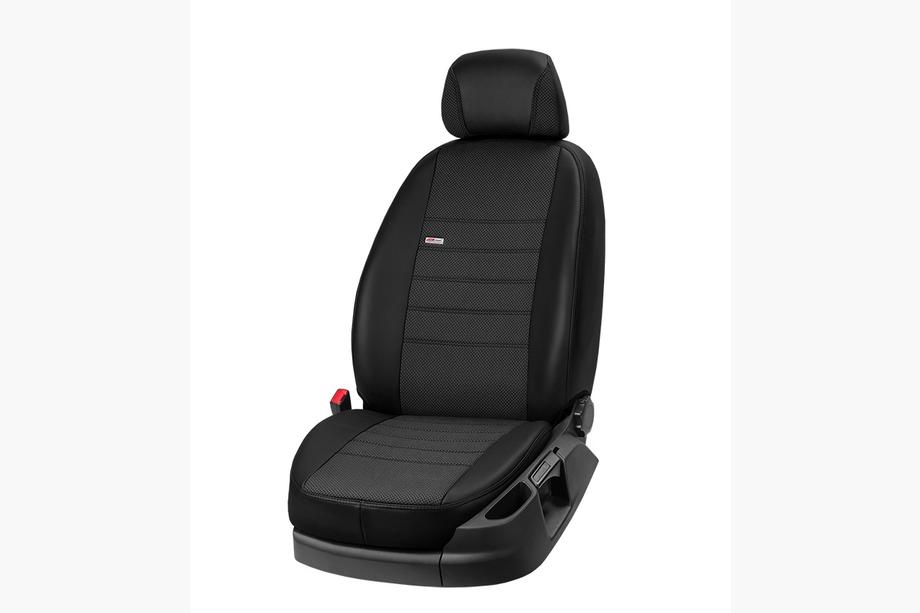 Citroen Jumpy/Dispatch 2017- Autositzbezüge Kunstleder+Stoff+Alcantara Eco Comfort (8 oder 9 Sitze) Foto 2