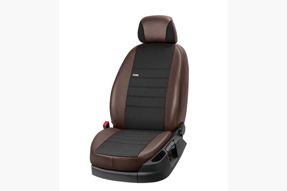 Citroen Jumpy/Dispatch 2017- Autositzbezüge Kunstleder+Stoff+Alcantara Eco Comfort (8 oder 9 Sitze) Foto 6