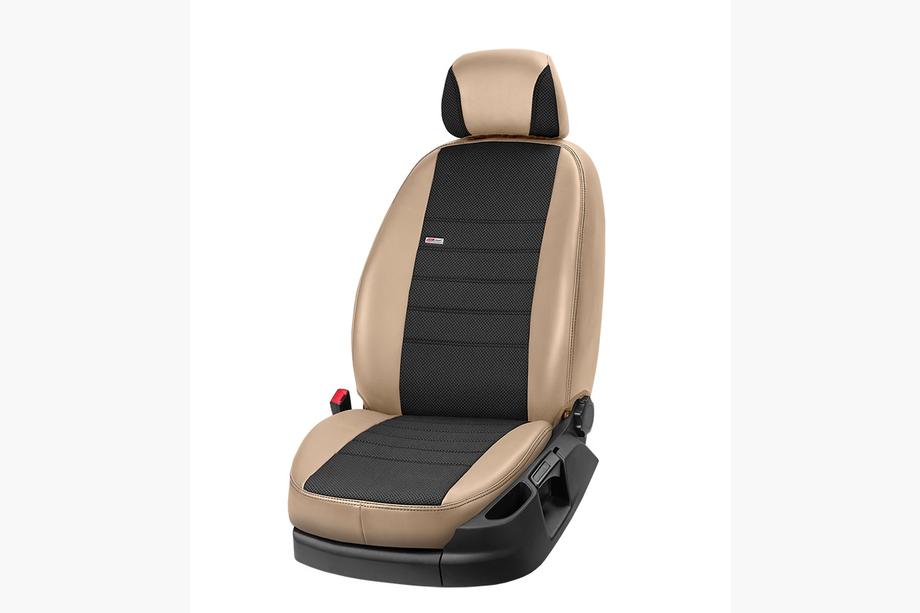 Citroen Jumpy/Dispatch 2017- Autositzbezüge Kunstleder+Stoff+Alcantara Eco Comfort (8 oder 9 Sitze) Foto 8