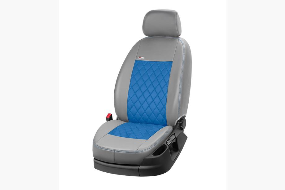 DAF CF 2000-2013 Autositzbezüge Kunstleder+Stoff+Alcantara Eco Prestige Antara (Vordersitze) Foto 7