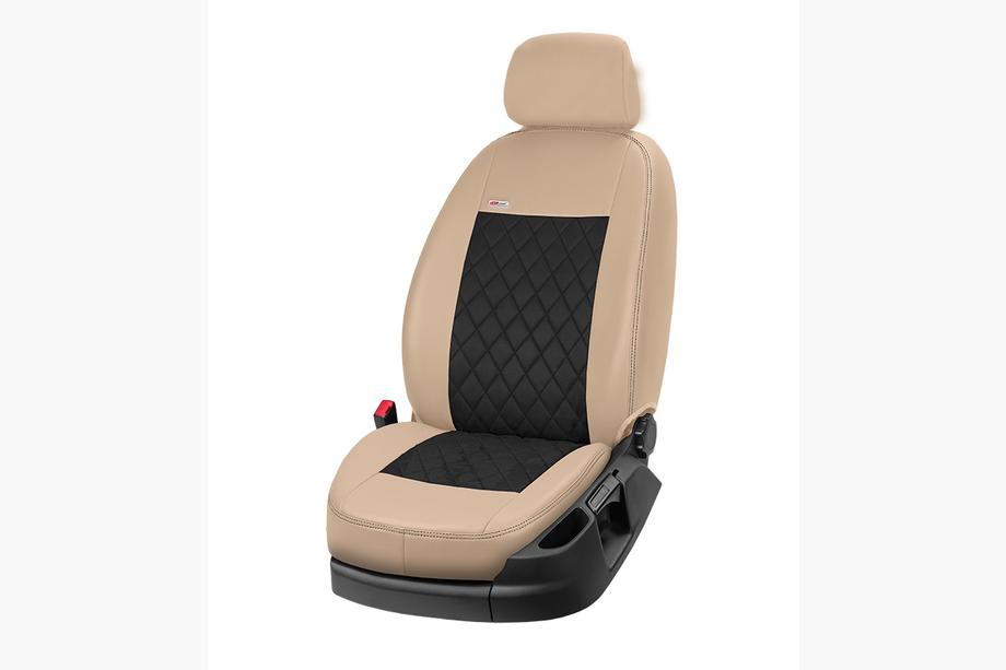 DAF CF 2000-2013 Autositzbezüge Kunstleder+Stoff+Alcantara Eco Prestige Antara (Vordersitze) Foto 11
