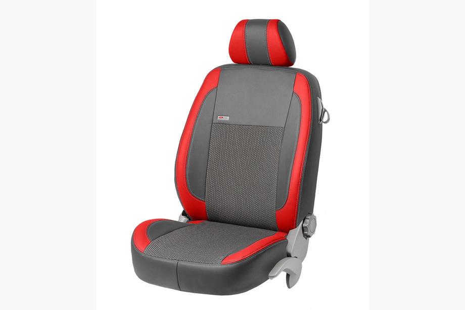 Iveco Eurotech 1992-2002 Autositzbezüge Kunstleder+Stoff+Alcantara VIP Elite (Vordersitze) Foto 4