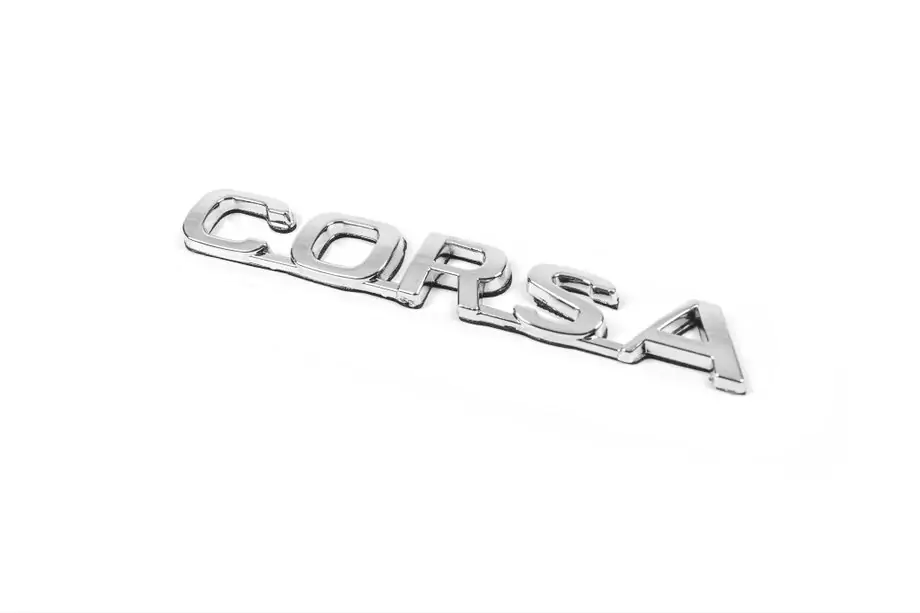 Opel Corsa C 2000-2006 Schriftzug Corsa 12,5cm x 2,0cm Foto 2