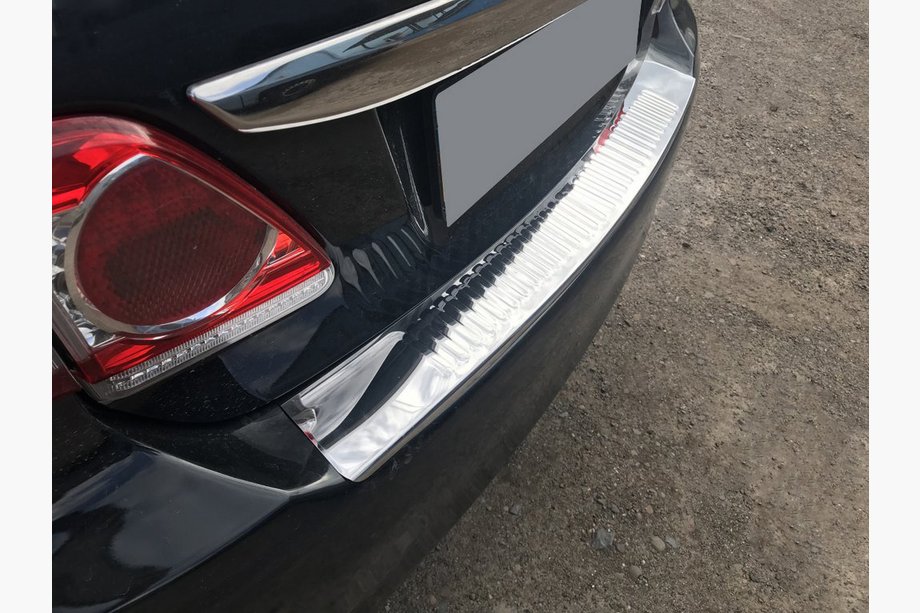 Toyota Corolla 2007-2013 Heckstoßstangenschutz Edelstahl Image