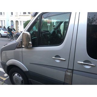 Chrom Türgriffblenden (4 Stk, Edelstahl) Volkswagen Crafter 2006-2016 Foto 3