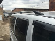 Fiat Doblo I 2005-2010 Dachreling Chrom Maxi-Basis, Kunststofffüße Foto 6