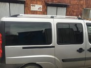 Fiat Doblo I 2005-2010 Dachreling Chrom Maxi-Basis, Kunststofffüße Foto 7