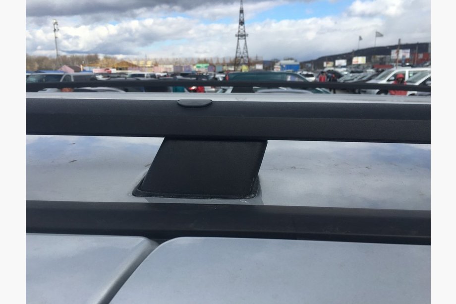 Fiat Doblo II 2010-2022 Dachreling Schwarz Maxi, Metallfuesse Foto 4
