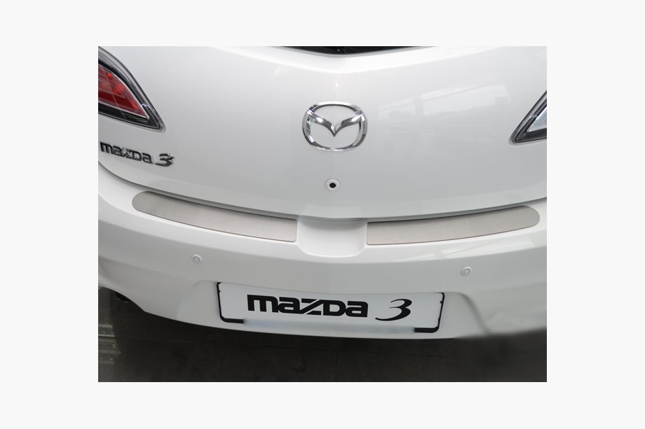 Mazda 3 2009-2013 Heckstoßstangenschutz Nataniko (Edelstahl) Image