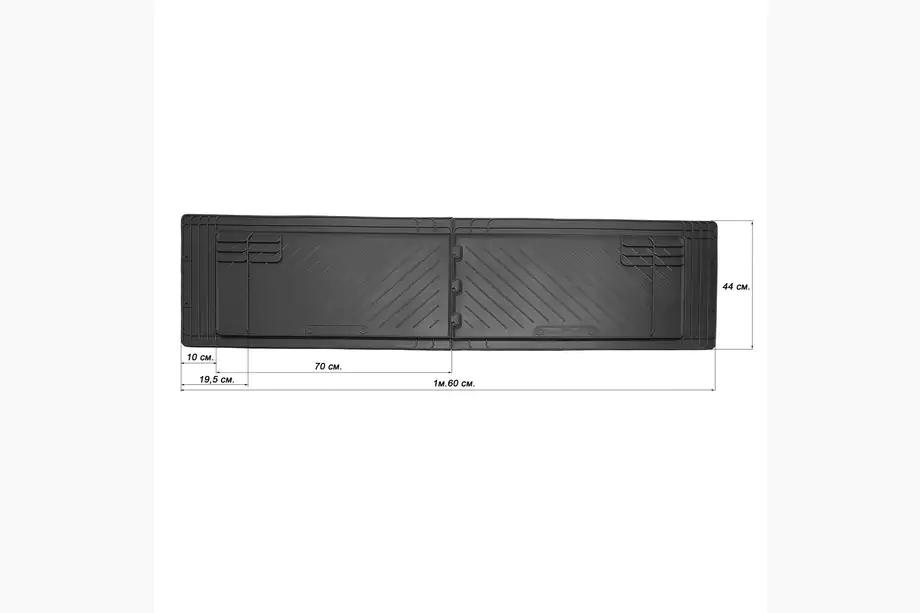 Peugeot Boxer 2006-2025 Hintere Gummimatten (2 Stk, Stingray Premium) Image