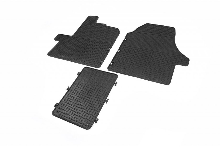 Fiat Ducato 2006-2025 Gummimatten (3 Stk, Polytep) Image