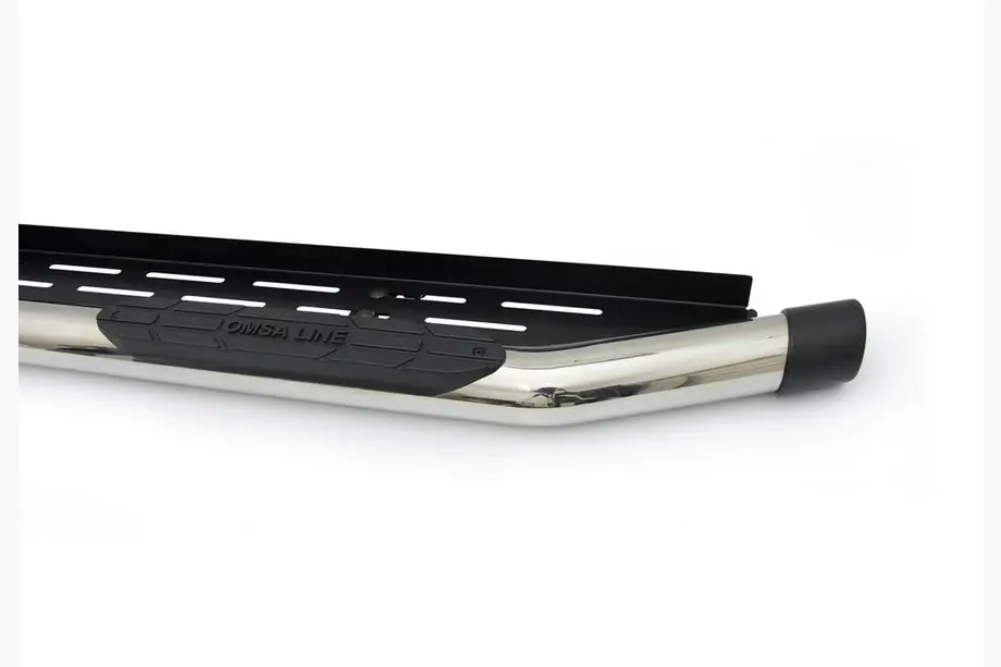 Ford Ranger 2011–2022 Trittbretter Amazon Silver (2 Stk., Edelstahl) 70 mm Foto 4