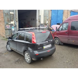 Dachreling Shark (2 Stk) Nissan Note 2004-2012 Foto 3