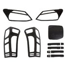 Isuzu D-Max 2011-2019 Set Zierleisten (schwarzes ABS) Foto 1