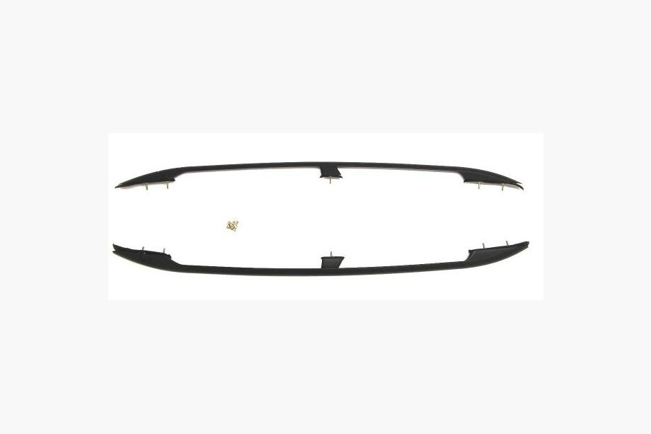 Fiat Doblo I 2005-2010 Dachreling Schwarz Maxi-Basis, Kunststofffüße Foto 8