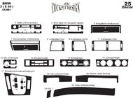 BMW 3 Series E46 1998-2006 Innenraum Abdeckungen Titan Foto 5