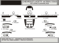 Chevrolet Lacetti 2003-2024 Armaturenbrett Abdeckung Hatchback (Hartman) Aluminium Foto 1