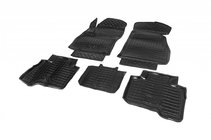 Citroen Nemo 2007-2017 Gummimatten mit Rand (Autogumm) Foto 1