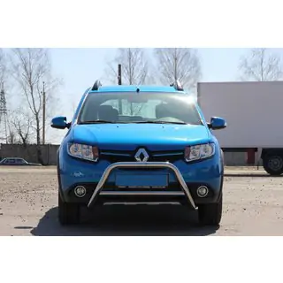 Frontbügel WT006 (Edelstahl) Dacia Sandero 2013-2020 Foto 2