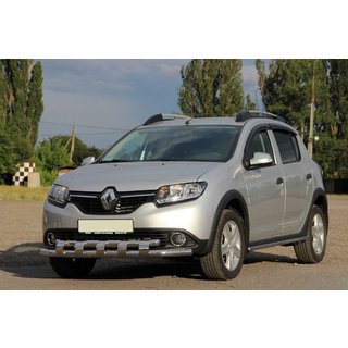 Frontbügel ST015 (Edelstahl) Dacia Sandero 2013-2020 Foto 1