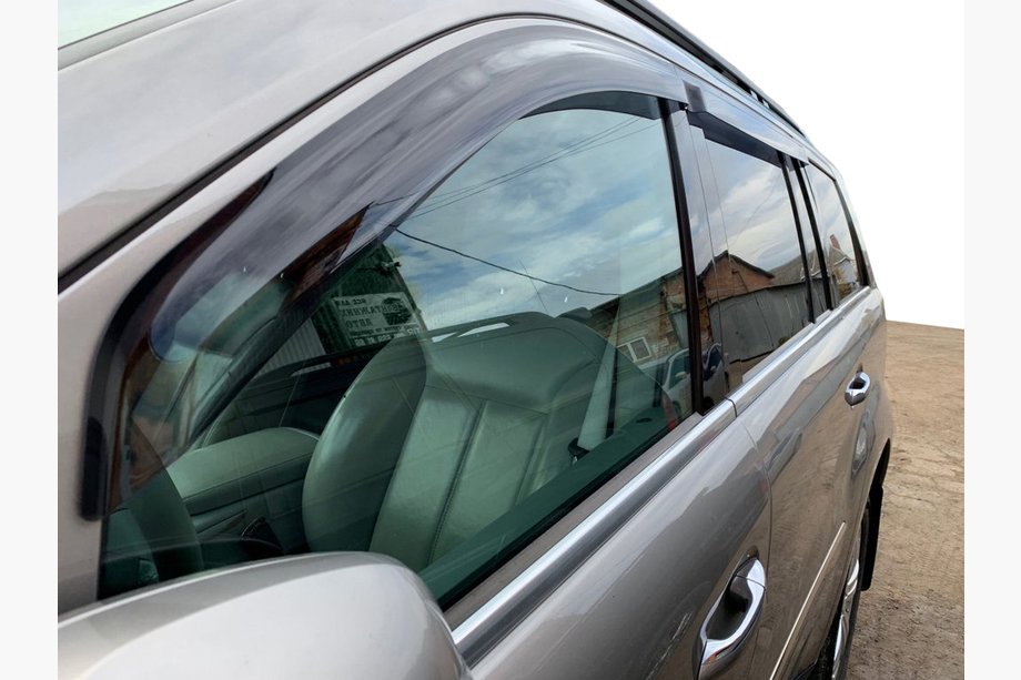 Mercedes GL class X164 2006-2012 Windabweiser (4 Stk, Niken) Image