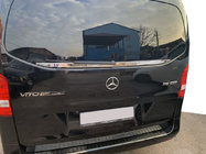 Mercedes Vito/V-class W447 2014- Chromleiste Heckscheibe (kleines Glas) Edelstahl Foto 1