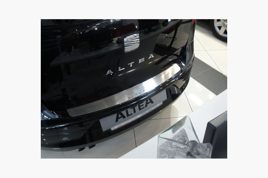 Seat Altea 2004-2015 Heckstoßstangenabdeckung Nataniko (Standard, Edelstahl) Foto 1