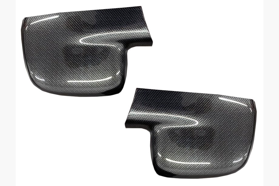 Volkswagen Caddy 2010-2015 Spiegelabdeckungen in Carbon-Optik (2 Stk) Foto 2