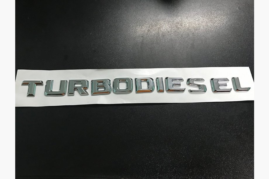 Mercedes E-class W210 1995-2002 Emblem Turbodiesel (wie Original) Image