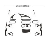 Chevrolet Niva 1998-2020 Armaturenbrett Abdeckungen (Hartman) Foto 1