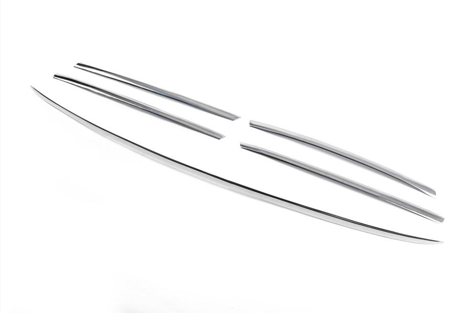 Mercedes Sprinter W901/902/903/904/905 1995–2006 Chrom Zierleisten für Kühlergrillrahmen (2002-2006, 5-teilig, Edelstahl) Carmos - Türkischer Edelstahl Foto 3