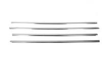 Mitsubishi Lancer 9 2004-2008 Fensterrahmen Zierleisten Edelstahl Aussen (4 Stk) Carmos - Türkischer Edelstahl Foto 2