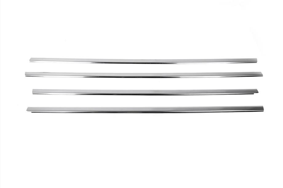 Mitsubishi Lancer 9 2004-2008 Fensterrahmen Zierleisten Edelstahl Aussen (4 Stk) OmsaLine - Italienischer Edelstahl Foto 2