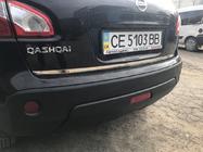 Nissan Qashqai 2007-2010 Kofferraumladekantenschutz Edelstahl Carmos - Türkischer Edelstahl Foto 4