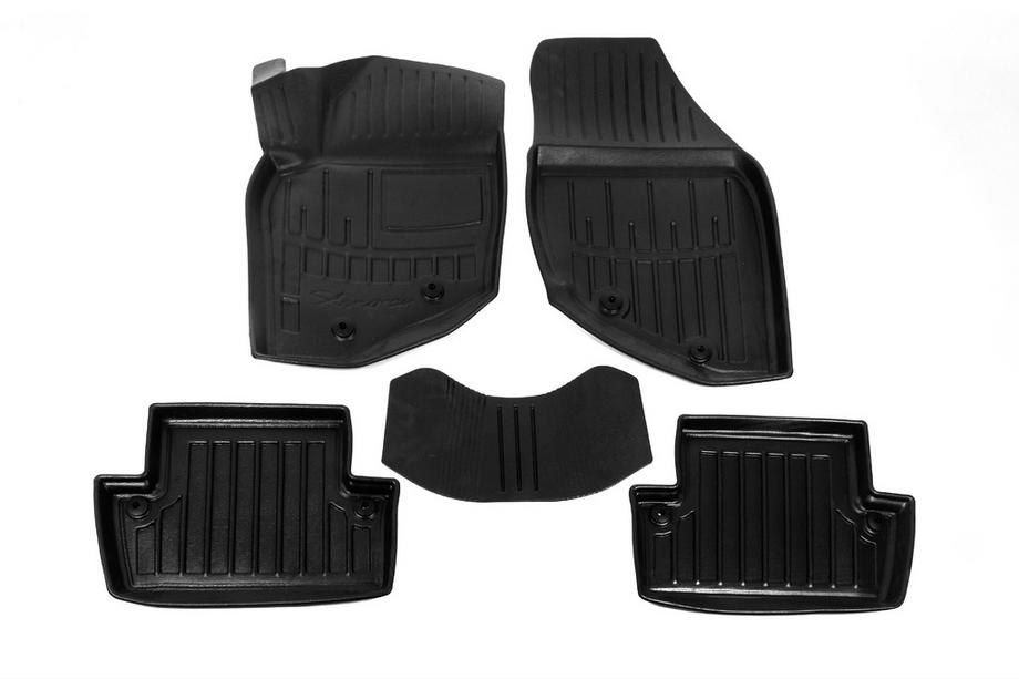 Volvo S60 2000-2009 Stingray 3D Gummimatten (5 Stk, Polyurethan) Image