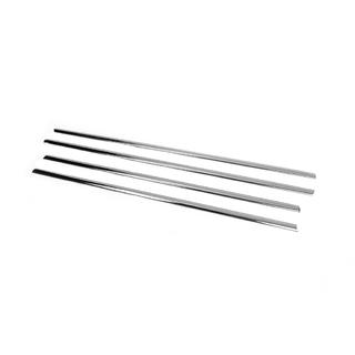 Untere Fensterleisten Black Chrome (4 Stk, Edelstahl) Foto 4