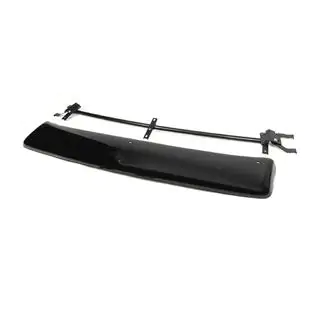 Frontscheibenblende auf Rahmen V1 (schwarz glanz, 5mm) Foto 2