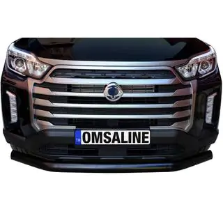 Frontschutzbügel Texas (76mm, schwarz) SsangYong Musso ІІ 2018- Foto 3