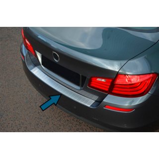 Heckstoßstangenabdeckung OmsaLine (SD, Edelstahl) BMW 5 Series F10/F11 2010–2016 Foto 1